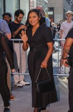 MINDY KALING Leaves Today Show in New York 10/02/2023
