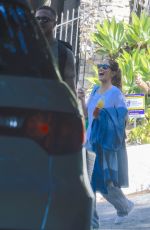 MINKA KELLY and Dan Reynolds Leave His House in Los Feliz 10/16/2023