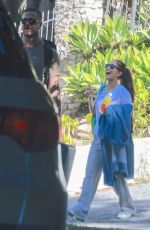 MINKA KELLY and Dan Reynolds Leave His House in Los Feliz 10/16/2023
