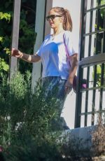 MINKA KELLY and Dan Reynolds Leave His House in Los Feliz 10/16/2023