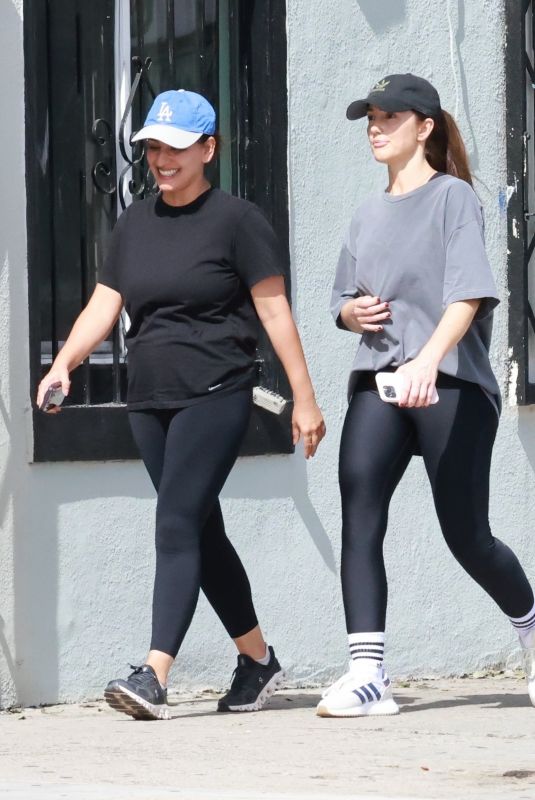MINKA KELLY Out with a Friend in Los Feliz 10/13/2023