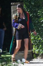 MIRANDA KERR Out Visiting a Friend in Santa Monica 10/13/2023