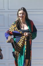 MIRANDA KERR Out Visiting a Friend in Santa Monica 10/13/2023
