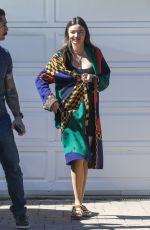MIRANDA KERR Out Visiting a Friend in Santa Monica 10/13/2023
