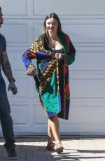 MIRANDA KERR Out Visiting a Friend in Santa Monica 10/13/2023