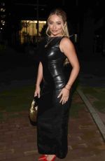 MOLLY MARSH and SAFFRON BARKER Arrives at Menagerie in Manchester 10/14/2023