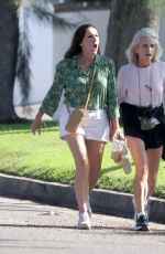 MOLLY SHANNON Out with a Friend in Santa Monica 10/17/2023
