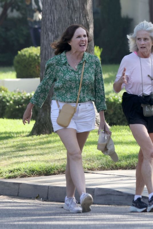 MOLLY SHANNON Out with a Friend in Santa Monica 10/17/2023
