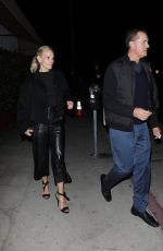 MOLLY SIMS Leaves Giorgio Baldi in Santa Monica 10/14/2023