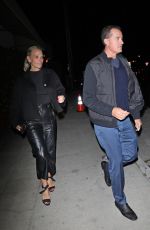 MOLLY SIMS Leaves Giorgio Baldi in Santa Monica 10/14/2023