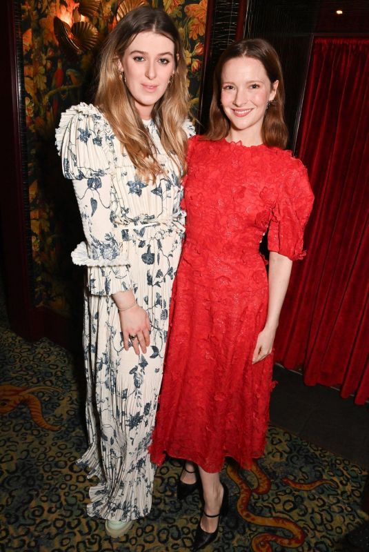 MORFYDD CLARK and HONOR SWINTON at Harper’s Bazaar Art Party Supported by Jaguar in London 10/10/2023