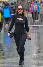 MYLEENE KLASS Arrivevs at Smooth Radio in London 10/22/2023