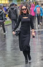 MYLEENE KLASS Arrivevs at Smooth Radio in London 10/22/2023
