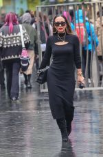 MYLEENE KLASS Arrivevs at Smooth Radio in London 10/22/2023