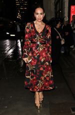 MYLEENE KLASS Out for a Date Night at London Coliseum 10/23/2023
