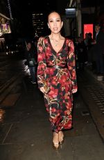 MYLEENE KLASS Out for a Date Night at London Coliseum 10/23/2023