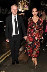 MYLEENE KLASS Out for a Date Night at London Coliseum 10/23/2023
