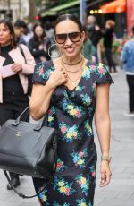 MYLLENE KLASS Leaves Smooth FM Studios in London 09/30/2023