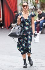 MYLLENE KLASS Leaves Smooth FM Studios in London 09/30/2023