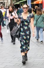 MYLLENE KLASS Leaves Smooth FM Studios in London 09/30/2023