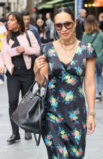 MYLLENE KLASS Leaves Smooth FM Studios in London 09/30/2023