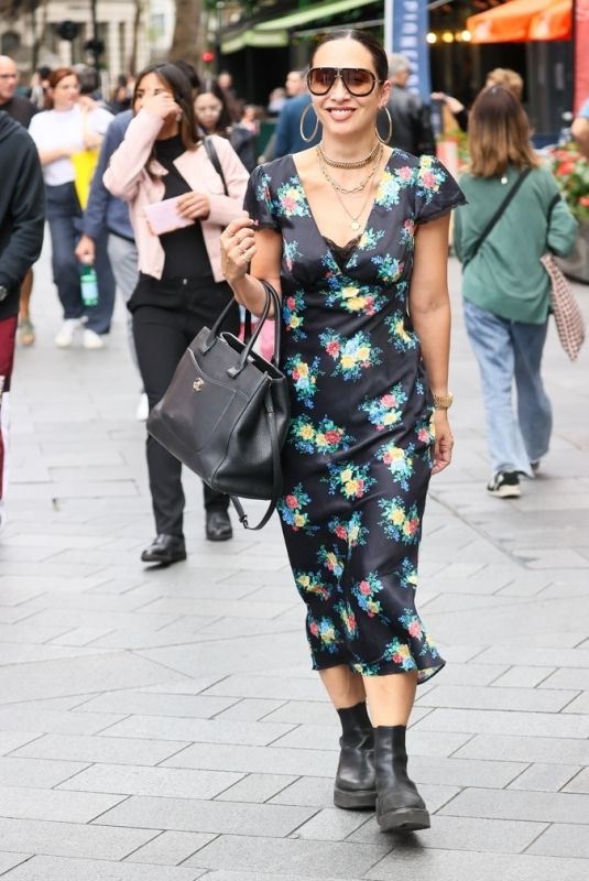 MYLLENE KLASS Leaves Smooth FM Studios in London 09/30/2023
