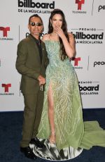 NADIA FERREIRA at 2023 Billboard Latin Music Awards at Wasco Center in Coral Gables 10/05/2023