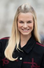 NADINE LEOPOLD at Elie Saab Womenswear Spring/Summer 2024 Show at Paris Fashion Week 09/30/2023