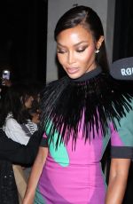 NAOMI CAMPBELL Leaves Costes Hotel in Paris 09/30/2023