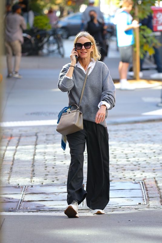 NAOMI WATTS Out and About in New York 10/25/2023