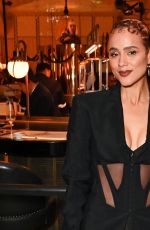 NATHALIE EMMANUEL at Harrods Iconic Dining Hall Relaunch Hosted by Stanley Tucci in London 10/05/2023