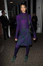 NEELAM GILL Out for Burberry Dinner in London 12/12/2023