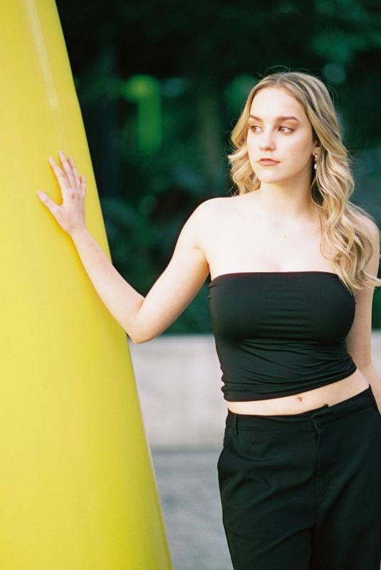 NICOLA CRISA at a Photoshoot, October 2023