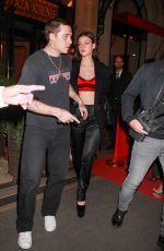 NICOLA PELTZ and Brooklyn Beckham Leaves Plaza Athenee in Paris 09/30/2023