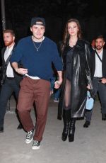 NICOLA PELTZ and Brooklyn Out for DiNner at Gigi in Paris 10/01/2023
