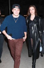 NICOLA PELTZ and Brooklyn Out for DiNner at Gigi in Paris 10/01/2023