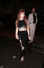 NICOLA ROBERTS Arrives at Virgin Atlantic Attitude Awards 2023 in London 10/11/2023