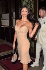 NICOLE SCHERZINGER Out for Dinner at Bacchanalia in London 10/23/2023
