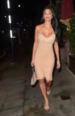 NICOLE SCHERZINGER Out for Dinner at Bacchanalia in London 10/23/2023