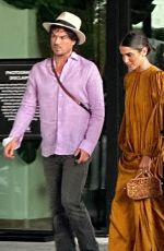 NIKKI REED Leaves LAFW Party in Hollywood 10/19/2023