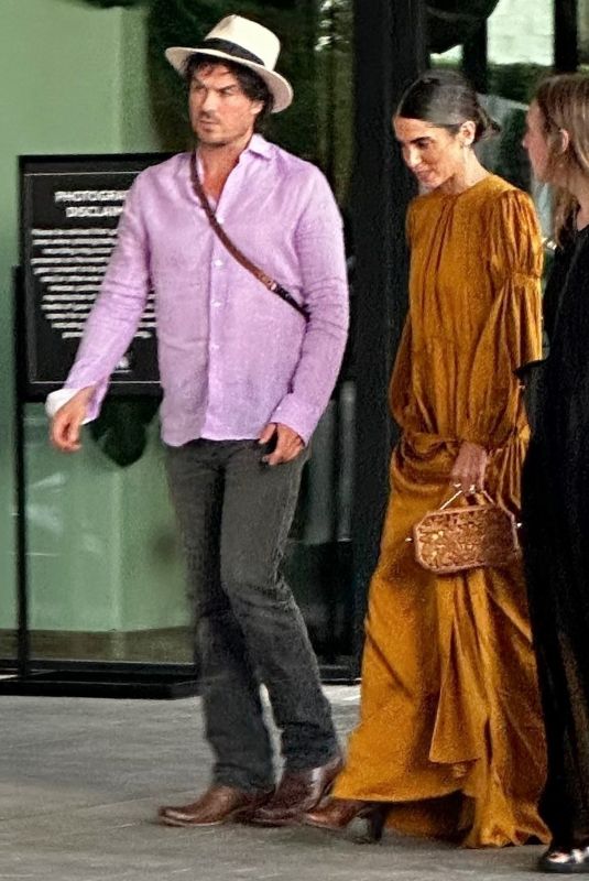 NIKKI REED Leaves LAFW Party in Hollywood 10/19/2023