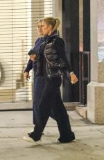 NINA AGDAL leavES Matsuhisa in Beverly Hills 10/25/2023