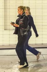 NINA AGDAL leavES Matsuhisa in Beverly Hills 10/25/2023