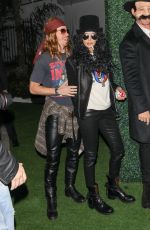 NINA DOBREV and Shaun White at Vas Morgan and Michael Braun Halloween Party 10/28/2023
