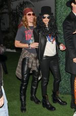 NINA DOBREV and Shaun White at Vas Morgan and Michael Braun Halloween Party 10/28/2023
