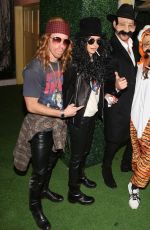 NINA DOBREV and Shaun White at Vas Morgan and Michael Braun Halloween Party 10/28/2023