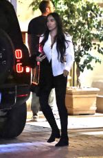 NOOR ALFALLAH and Al Pacino Out for Dinner at Sunset Tower in West Hollywood 10/05/2023