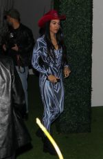 NOOR ALFALLAH Arrives at a Halloween Party in Los Angeles 10/28/2023