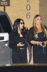 NOOR ALFALLAH Out for Dinner at Nobu in Malibu 10/14/2023