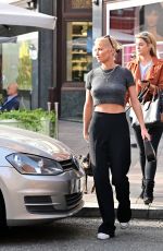 OLIVIA BENTLEY Out Shopping at Harrods with Her Sister in London 10/13/2023